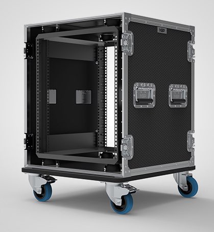 14U Suspended Shockmount Rack Case