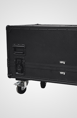 Single 49 inch Curved Screen Flight Case