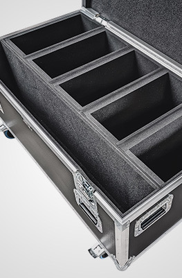 5-Way Chauvet Color Strike M Flight Case