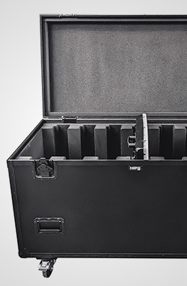 6 Berth Light Panel Trunk Flight Case