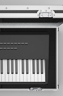Roland Fantom 08 Keyboard Flight Case