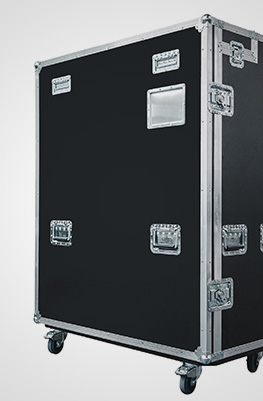 8-Way Bass Guitar Vault Flight Case