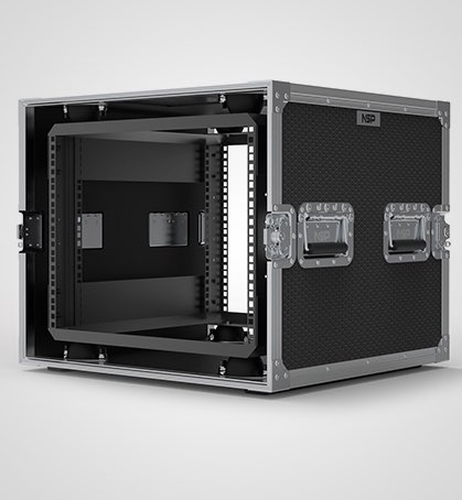 8U Suspended Shockmount Rack Case