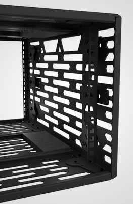 AluFly 3U Aluminium Shallow Rack