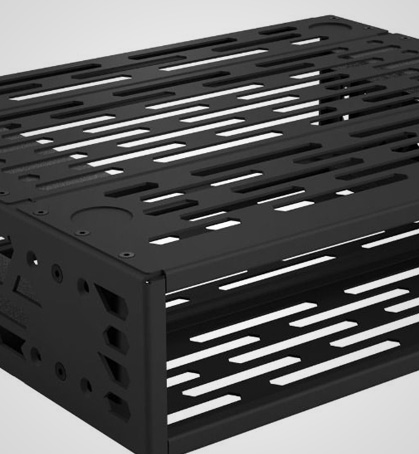 AluFly 3U Aluminium Shallow Rack