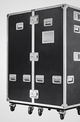 Backstage Wardrobe Flight Case (Air Freight Height)