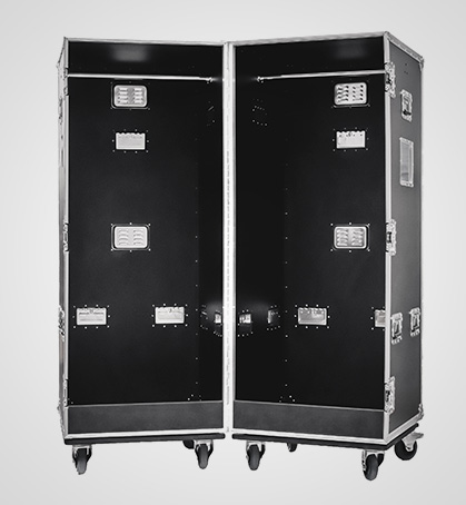 Backstage Wardrobe Flight Case (Air Freight Height)