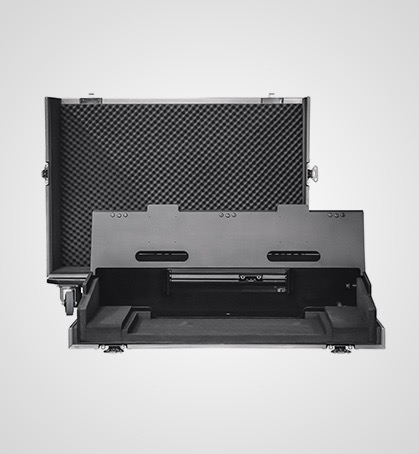 Blackmagic ATEM 2 M/E Advanced Panel 20 Console Workstation Case with Folding Screen Mount