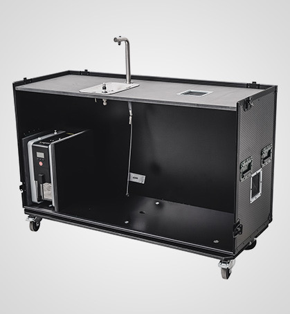 Coffee Cart Barista Workstation Flight Case