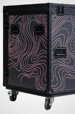 Coffee Cart Barista Workstation Flight Case