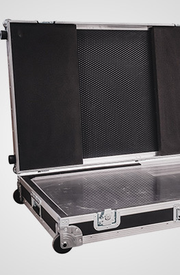 Custom Drum Screen Flight Case