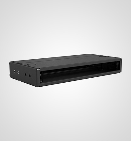 PTS 1U Aluminium Rack Tiny (Max Depth)