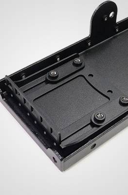 PTS 2U Rear Slider Rack Strip