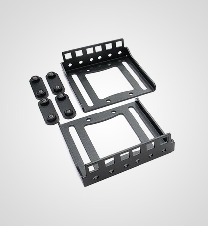 PTS 2U Rear Slider Rack Strip