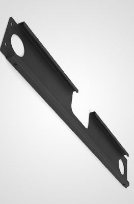 PTS Back Panel with Cable Cutout for Shallow Rack