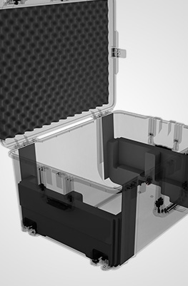 Peli 1637 Air Case for AluPro 3U Tiny Rack