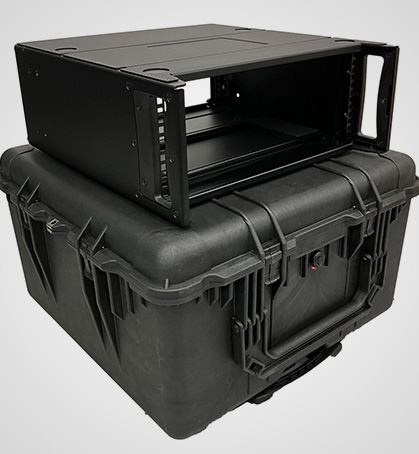Peli 1640 Air Flyrack Case for AluPro 6U Fullsize Rack