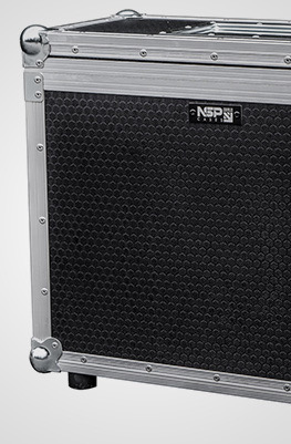 Custom Pull Along Flight Case & 4U Rack Sleeve