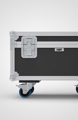 Heavy Duty Cable Road Trunk Flight Case