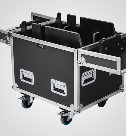 Single 500KG Kinesys Apex Chain Hoist Flight Case with Split Lid