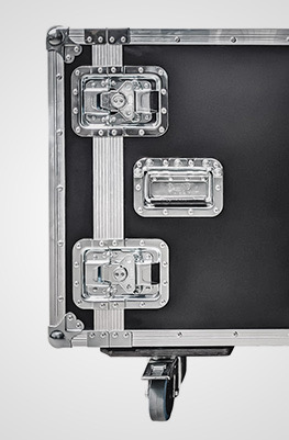 L-Acoustics Syva Low Speaker with Base Plate Flight Case