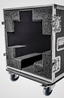 L-Acoustics Syva Low Speaker with Base Plate Flight Case