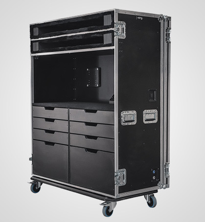 2 Way Keyboard Vault Flight Case with Drawers