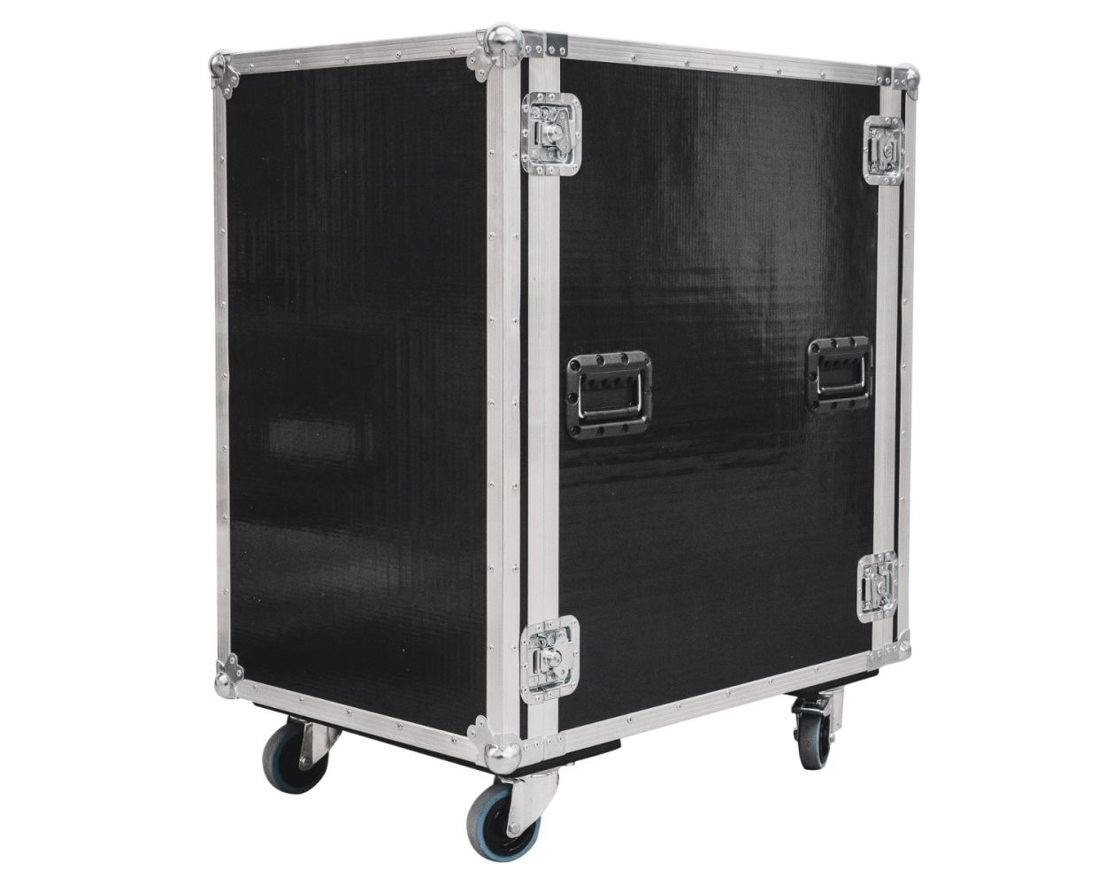 18U Foam Shockmount Rack Flight Case in Ultraflite | NSP Cases