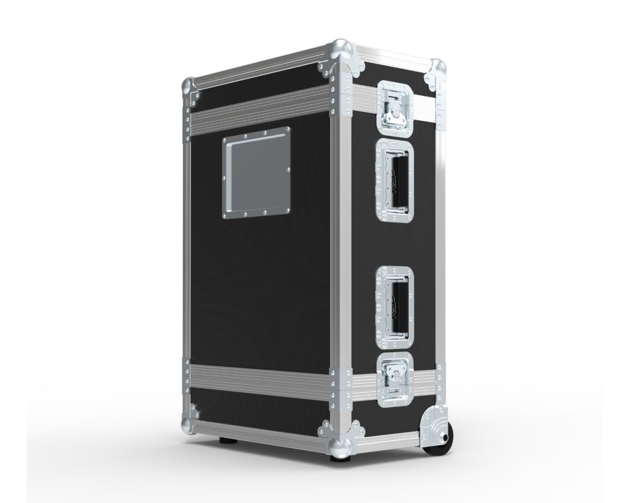 ラックケース 4U PACK HORSE CASE 4U Pull Along Rack Flight Case | NSP Cases