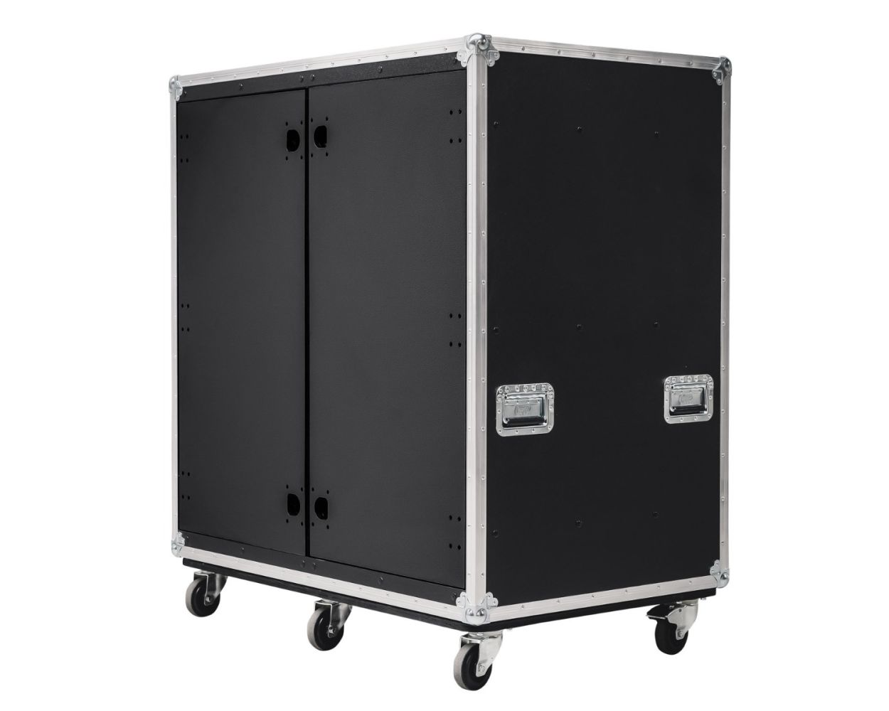 16U Double Slide & Slam Shockmount Rack Case | NSP Cases