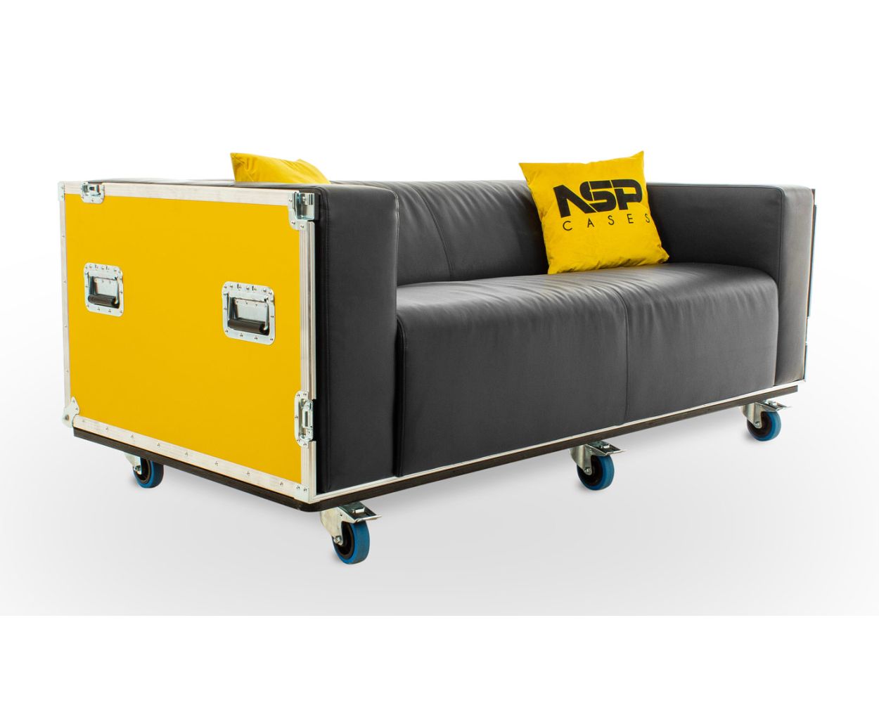 Three Seater Flight Case Sofa | Flightcase Furniture | NSP Cases