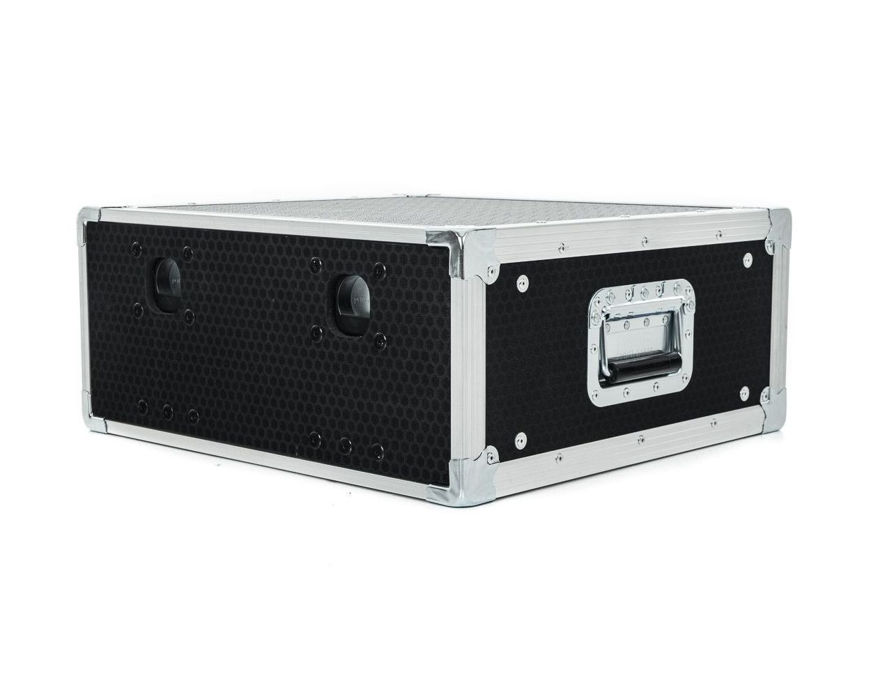 4U Rack Flight Case with Front & Rear Slam Lids | NSP Cases