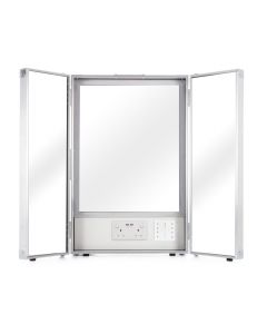 Make-Up Mirror Flight Case with Dimmable and Colour Temperature Control