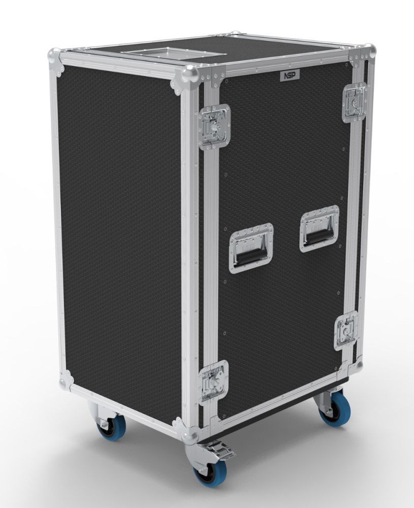 20U Rack Flight Case - Heavy Duty | NSP Cases