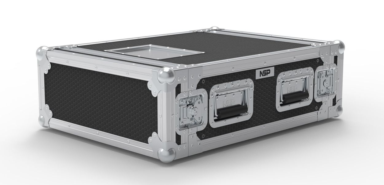 4U Rack Flight Case | Manufactured in the UK | NSP Cases