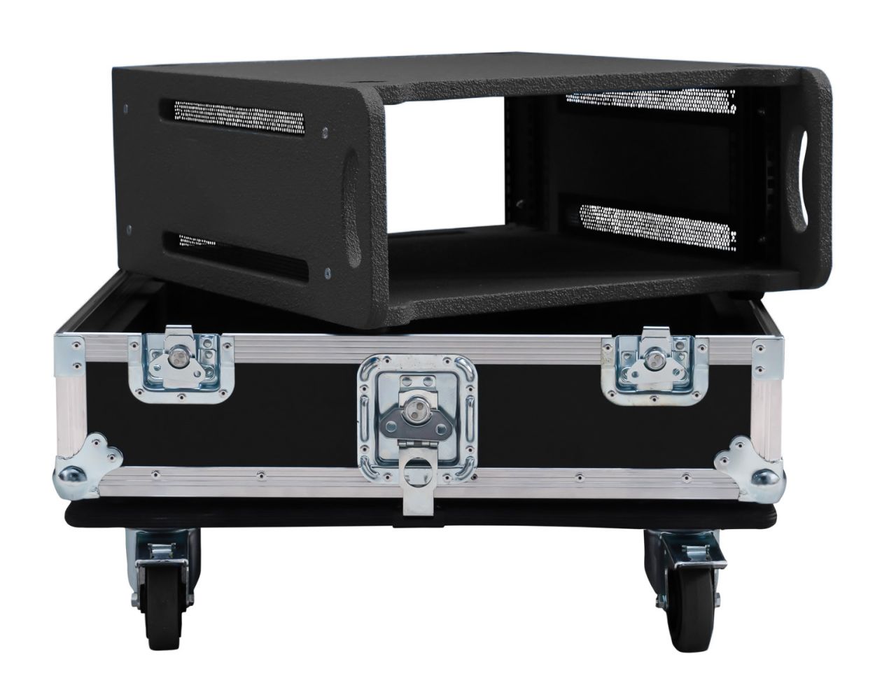 4U Rack Sleeve with Transport Flight Case | NSP Cases