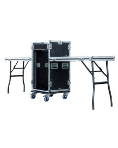 Slant Top Mixer Flight Cases, Rack Case | NSP Cases