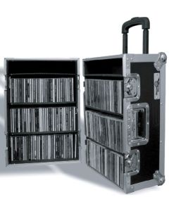 200 CD Flight Case with Handle and Wheels