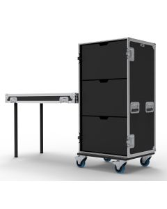 3 Drawer Universal Production Flight Case