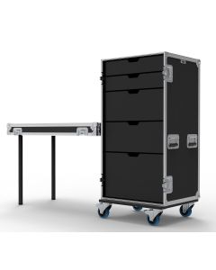 5 Drawer Universal Production Flight Case