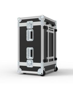 8U Pull Along Rack Flight Case