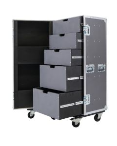 9 Drawer Universal Production Flight Case