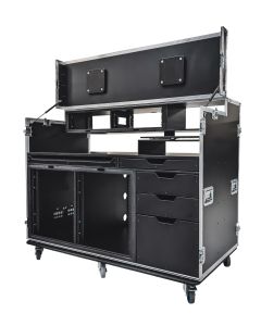 Mobile Production Flight Case to fit 32 inch Screens