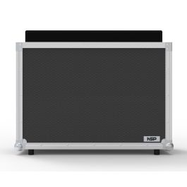 Single 19 inch Custom Screen Flight Case | NSP Cases