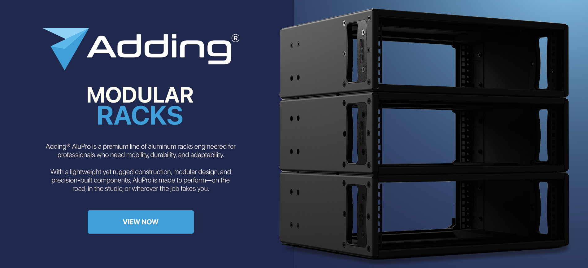 Pro Tour Systems aluminium rack range