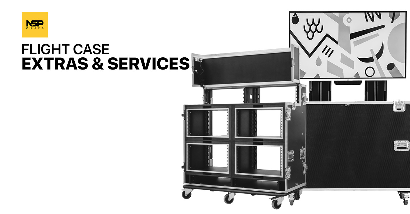 flight case manufacturer extras and services